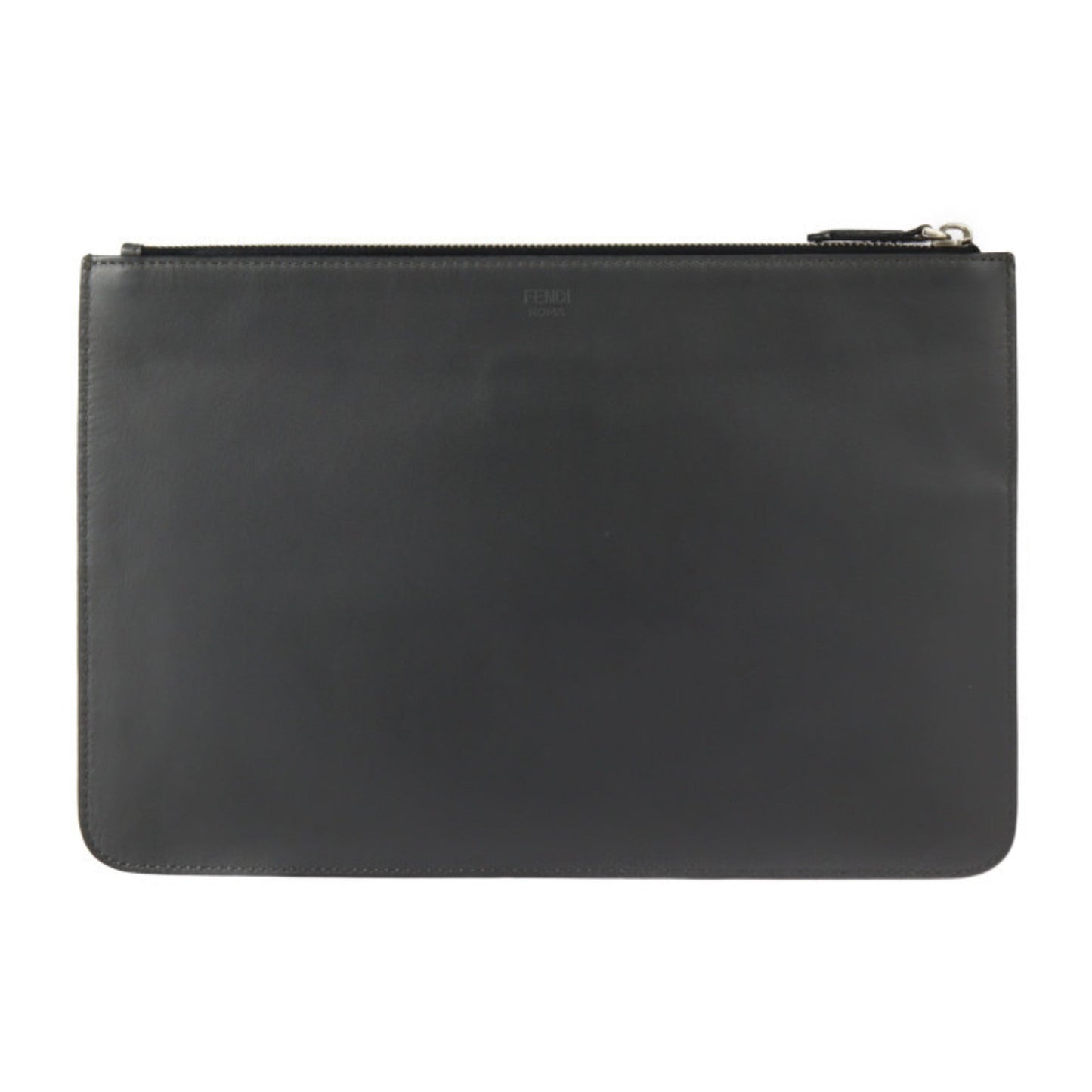 Fendi  Leather Clutch Bag Pouch (Pre-Owned)