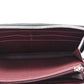 Amelia Caviar Quilted Large Gusset Zip Around Wallet Black