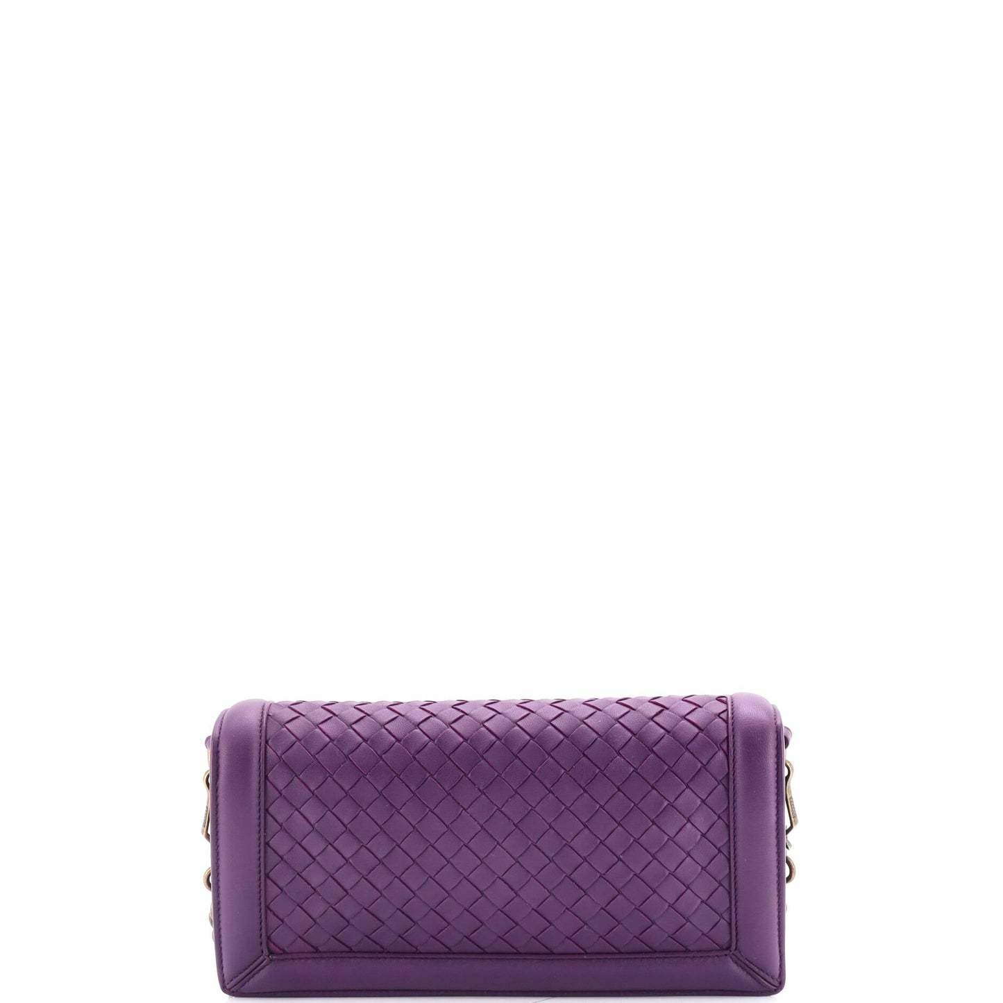 Olimpia Knot Chain Clutch Intrecciato Nappa