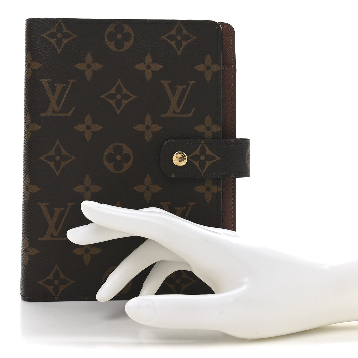 Louis Vuitton Monogram Medium Ring Agenda Cover