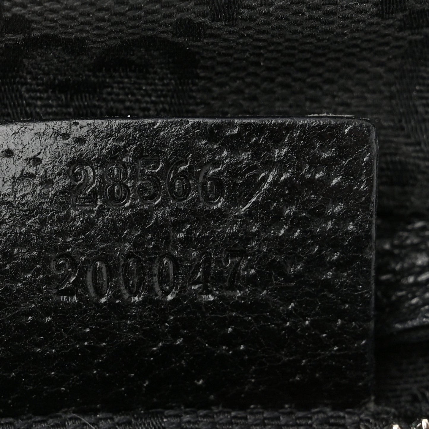 Amelia GG Monogram Double Pocket Belt Bag Black