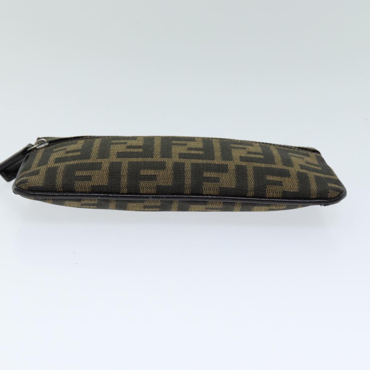 Fendi Zucca  Canvas Clutch Bag