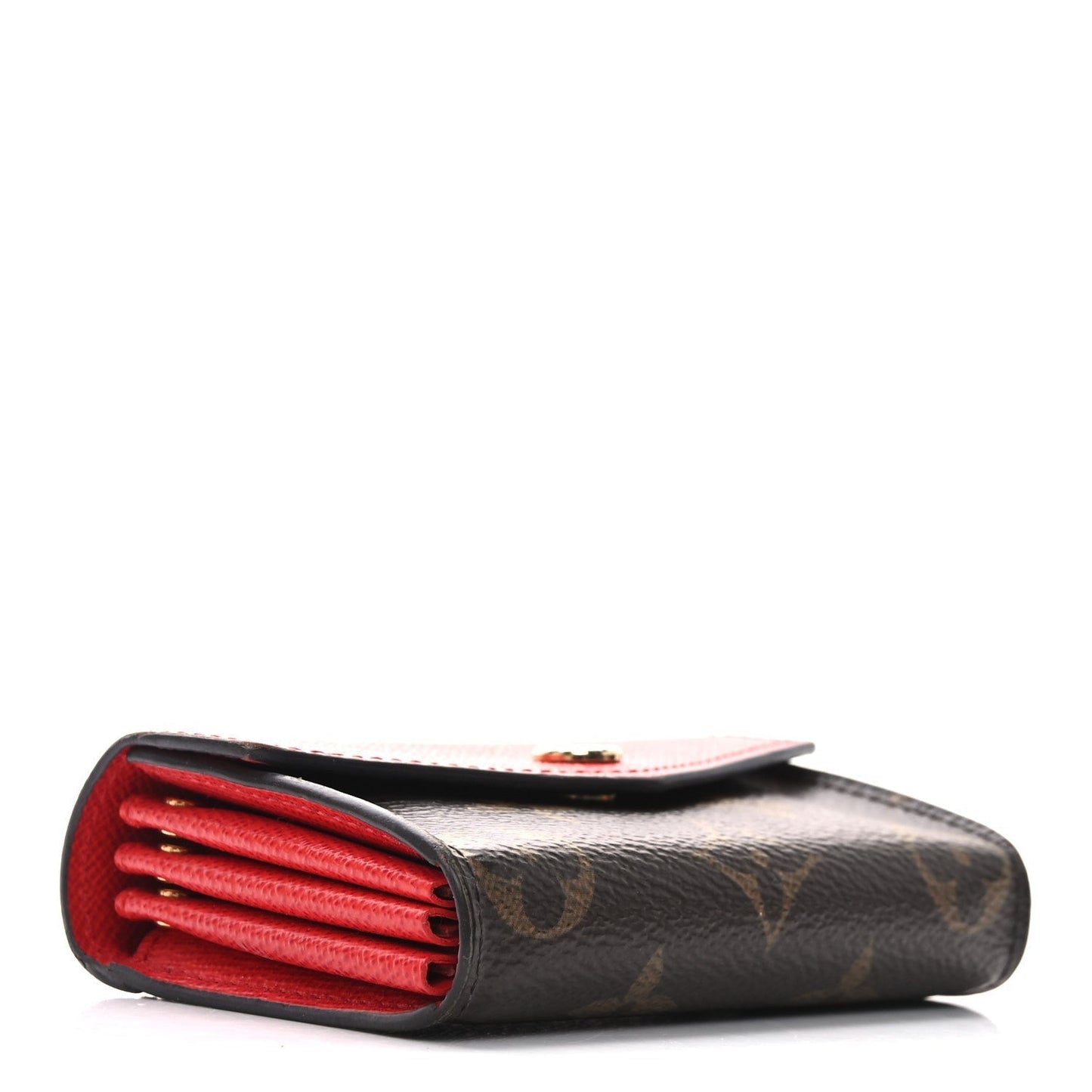 Louis Vuitton Monogram Sarah Multicartes Coquelicot