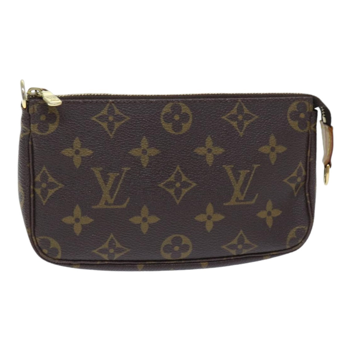 Louis Vuitton Pochette Accessoire  Canvas Clutch Bag