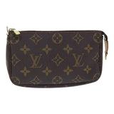 Louis Vuitton Pochette Accessoire  Canvas Clutch Bag