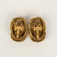 Boucles d'oreilles "Scarabée" Chanel