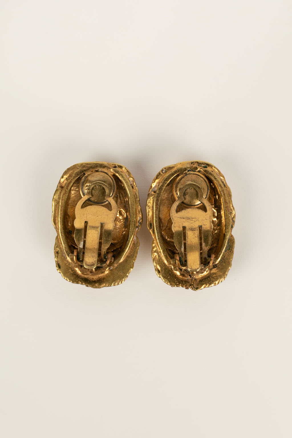 Boucles d'oreilles "Scarabée" Chanel