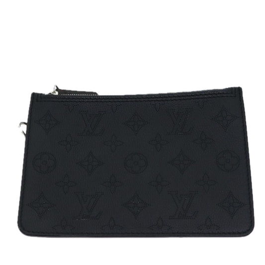 Louis Vuitton Pochette Neverfull  Leather Clutch Bag