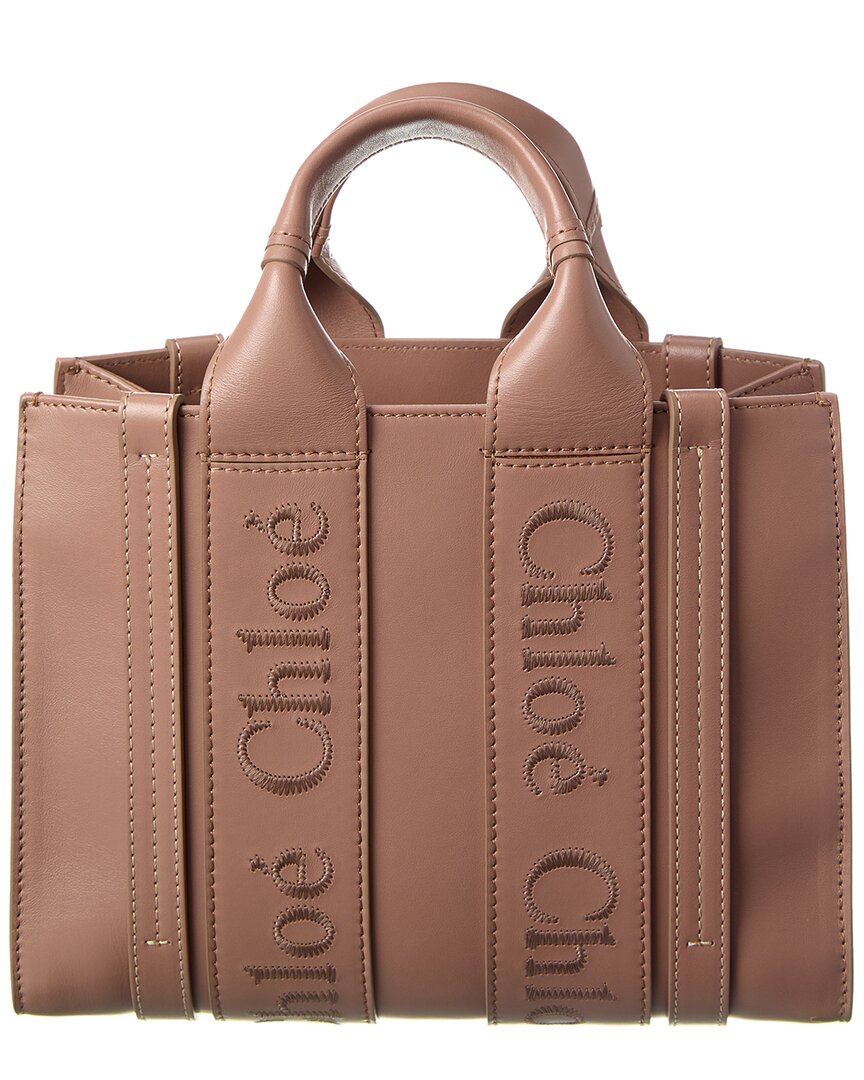 CHL - CC o? Woody Small Leather Tote