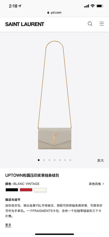 Amelia - YSL Bag - 3701