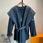 Luxury Louis Vuitton  Wrap Coat 039