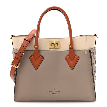 Louis Vuitton Calfskin Monogram Tufting On My Side Galet