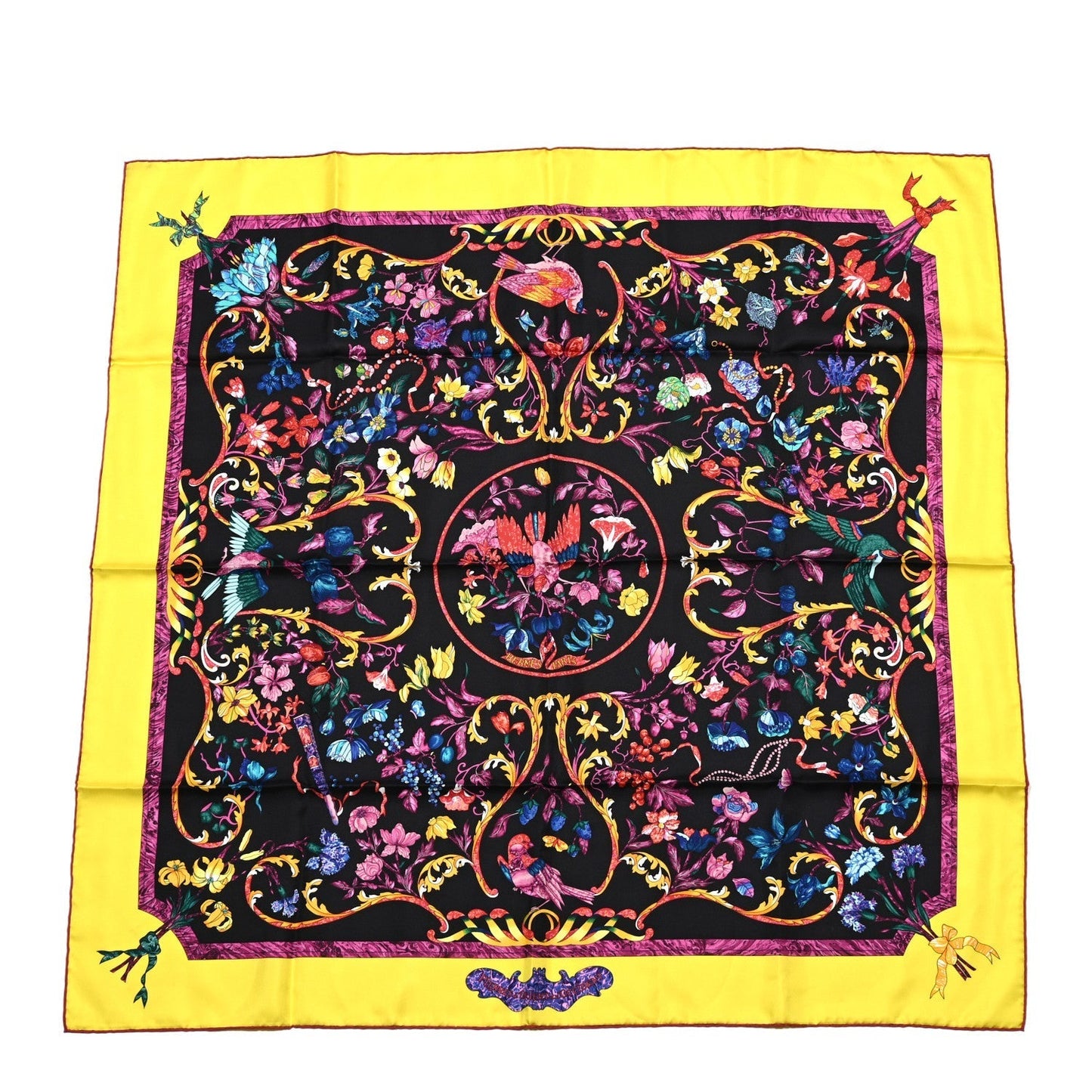 Amelia Silk Pierres d'Orient et d'Occident Scarf 90