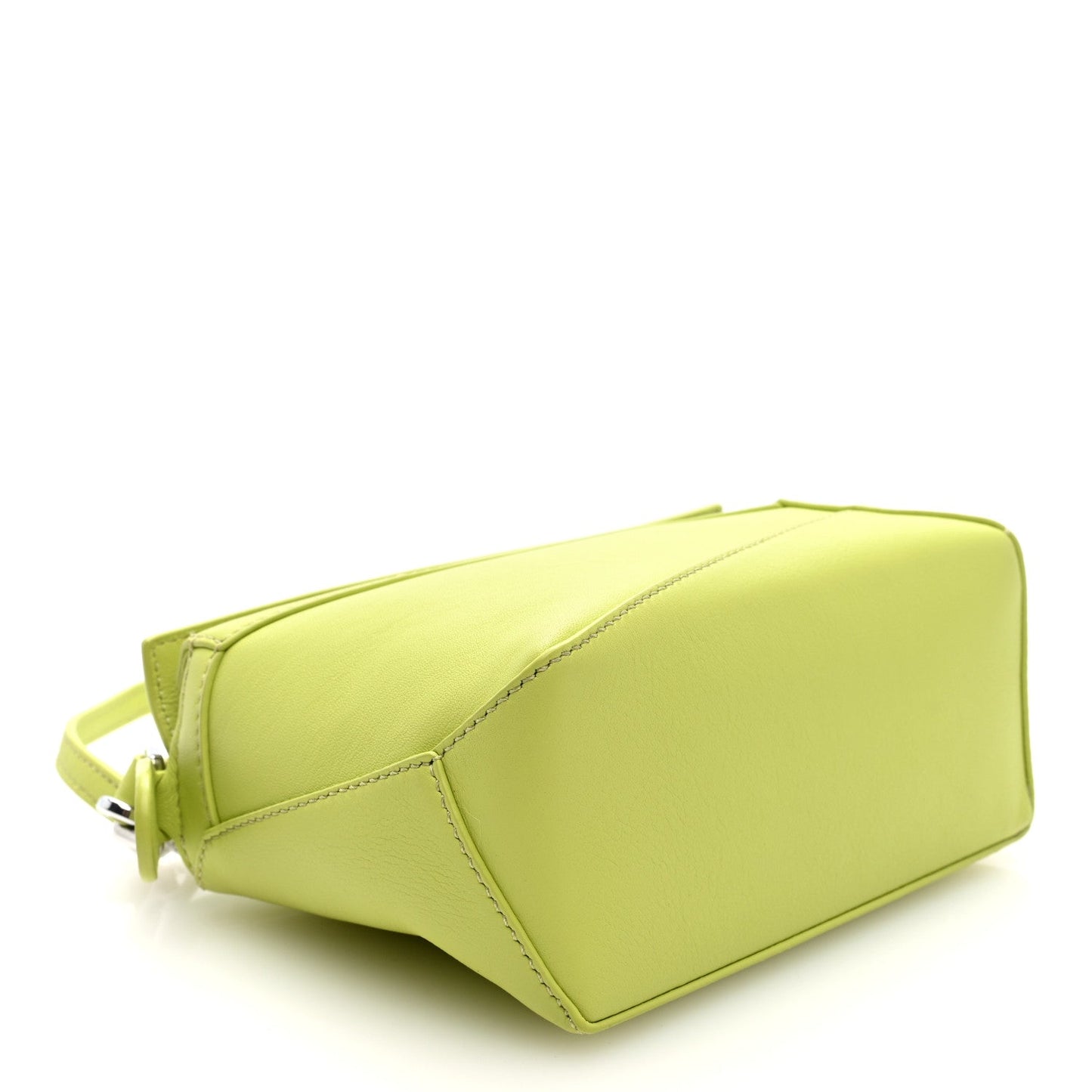 Loewe Calfskin Mini Puzzle Edge Bag Anise