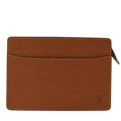 Louis Vuitton Pochette Homme  Leather Clutch Bag