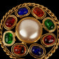 Broche multicolore Chanel