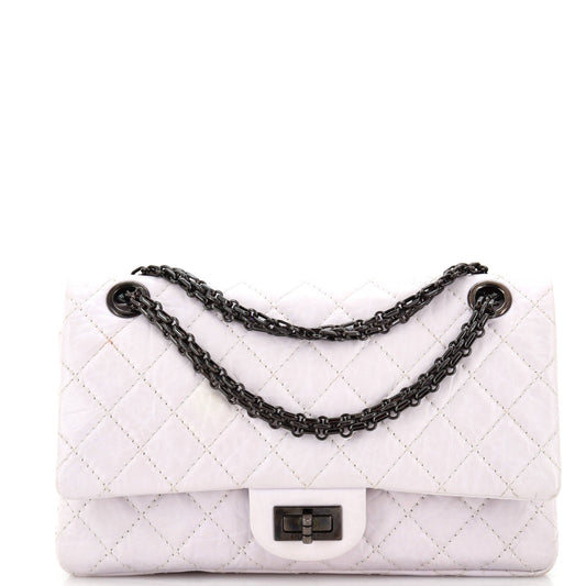 CHANEL Reissue 2.55 Flap Bag Quilted Aged Calfskin 225