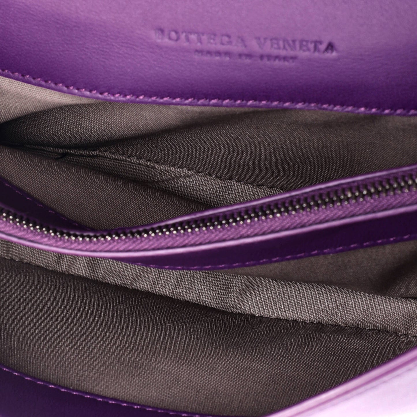 Olimpia Knot Chain Clutch Intrecciato Nappa