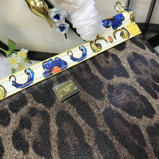 DG Medium Sicily Handbag Unique Print Motifs Muticolour For Women 10.2in/26AmeliaDG