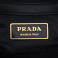 Prada Navy Jacquard Large Symbole Tote