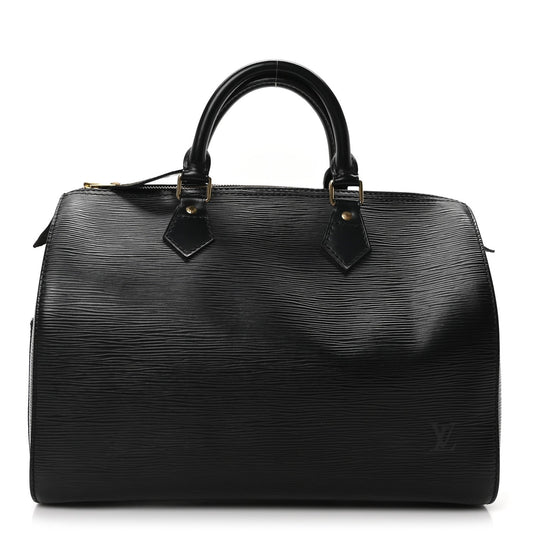 Louis Vuitton Epi Speedy 30 Black