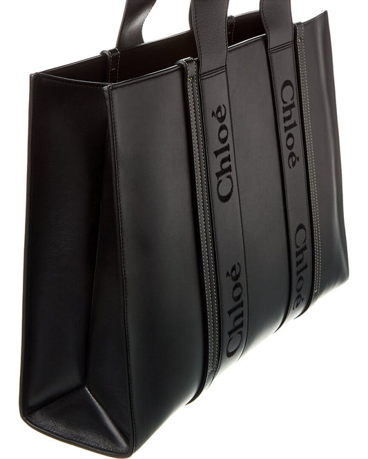 CHL - CC o? Woody Large Leather Tote