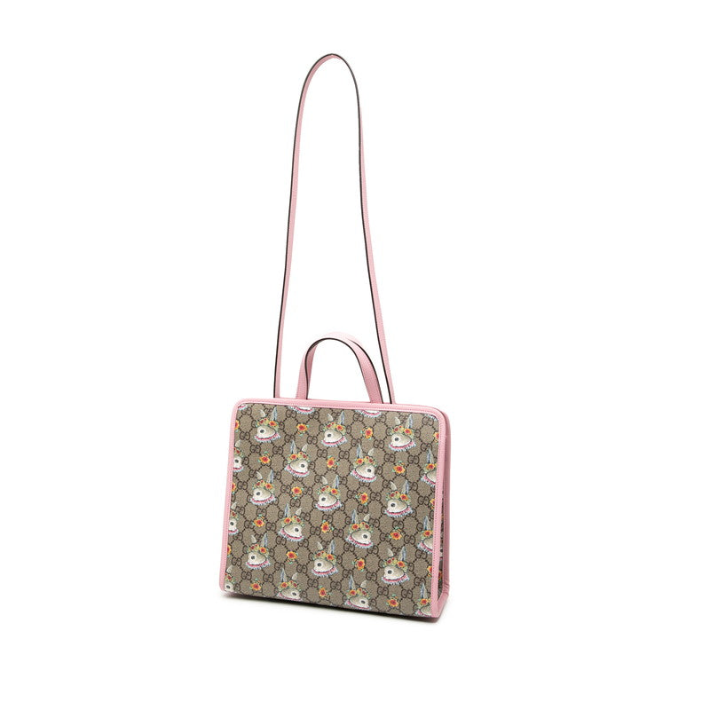 Gucci × Higuchi Yuko GG Supreme PVC 2way Bag