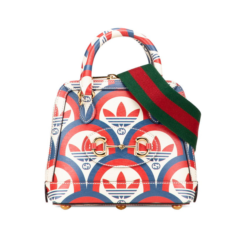 Gucci Horsebit 1955 × adidas Leather 2way Bag