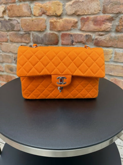 Chanel Classic Flap Cotton Small - FULL SET