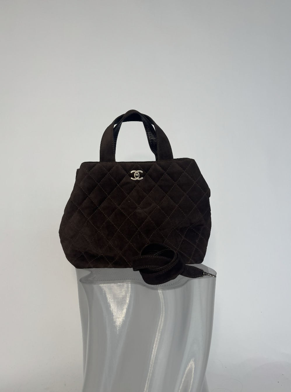 Chanel Wild Stitch Matelassé Tote Bag