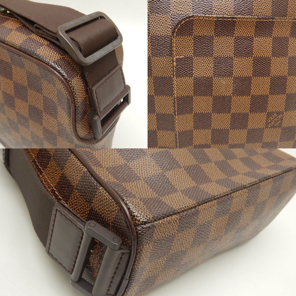 Louis Vuitton Damier Olaf PM Shoulder Bag Ebene
