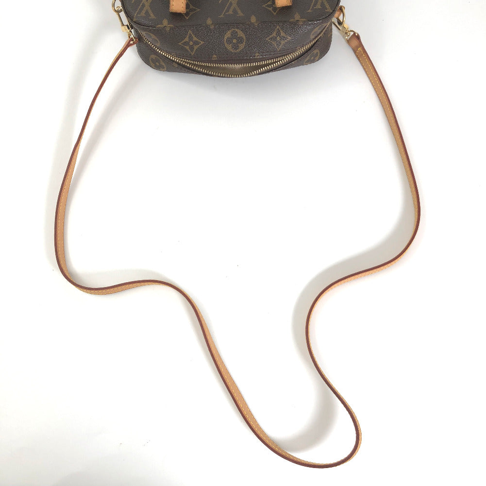 Louis Vuitton Shoulder Bag Spontini Monogram Canvas Brown