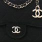 Chanel Jersey Quilted Belt Bag Black