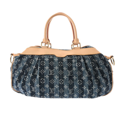 Louis Vuitton Denim Raye Cabas GM Shoulder Bag
