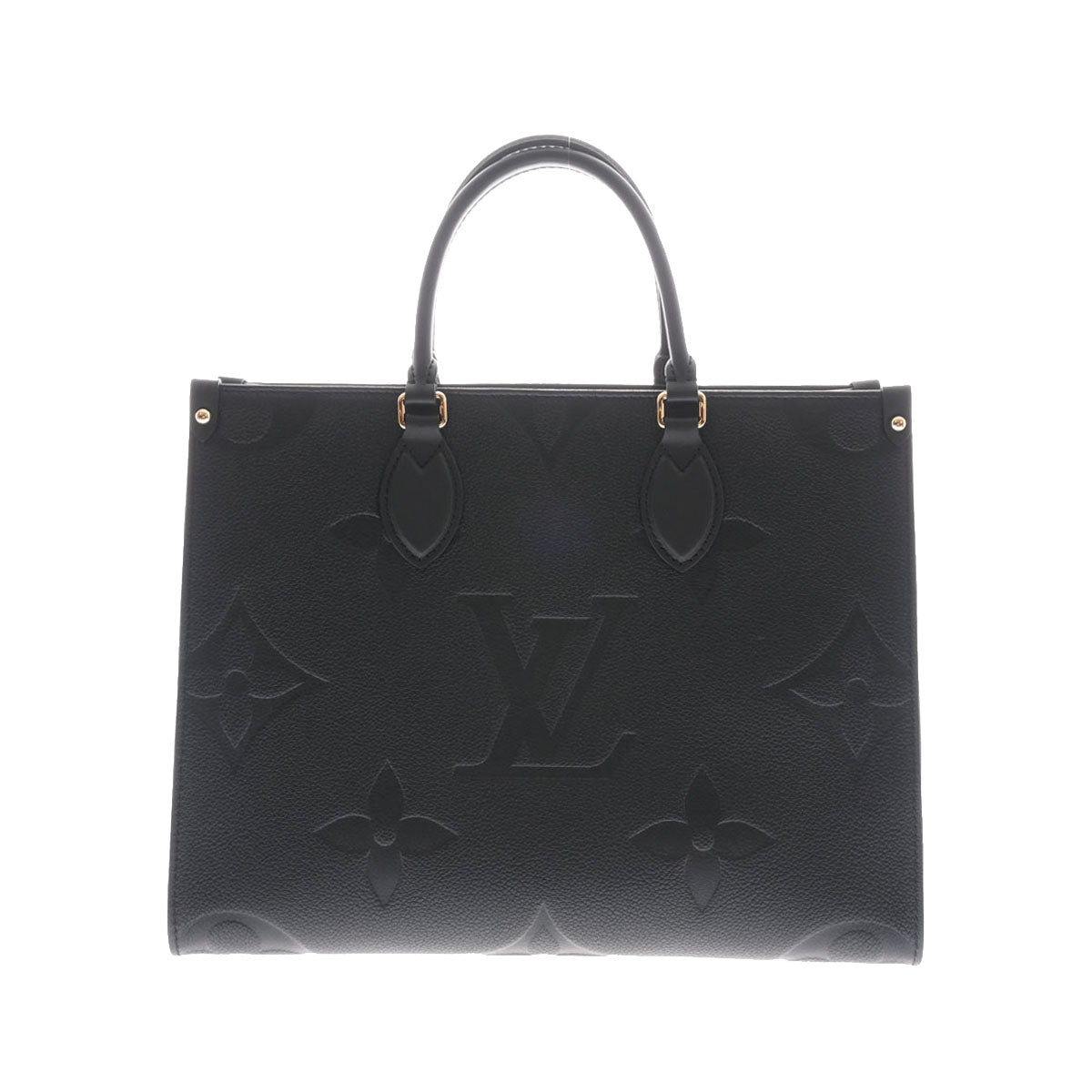 Louis Vuitton Monogram Emplant On The Go MM Noir Tote Bag