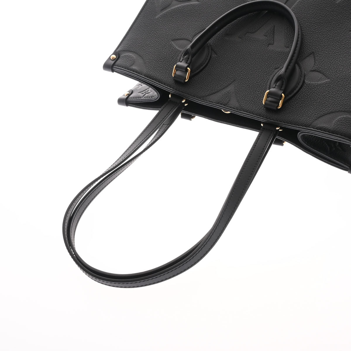 Louis Vuitton Monogram Emplant On The Go MM Noir Tote Bag