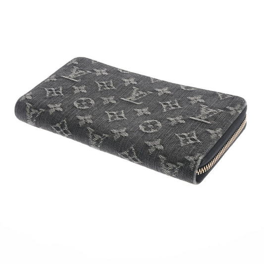 Louis Vuitton Monogram Denim Zippy Wallet