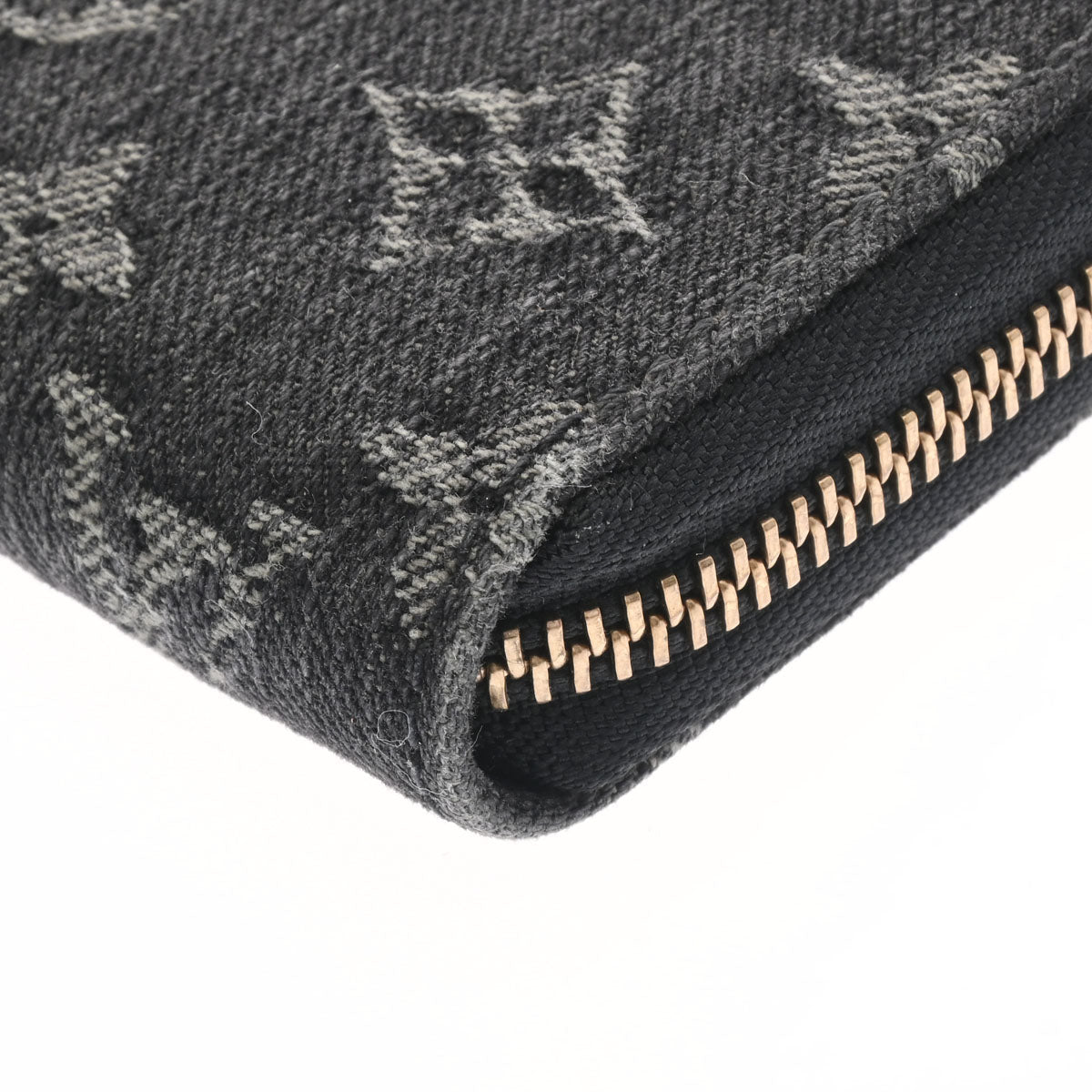 Louis Vuitton Monogram Denim Zippy Wallet