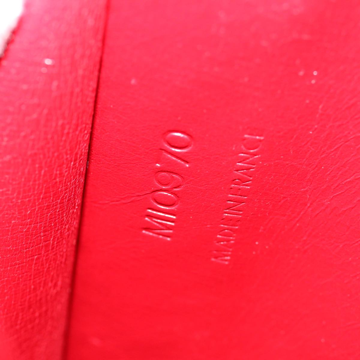Louis Vuitton Mycenes  Leather Clutch Bag