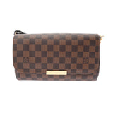 Louis Vuitton Damier Favorite MM Brown Shoulder Bag