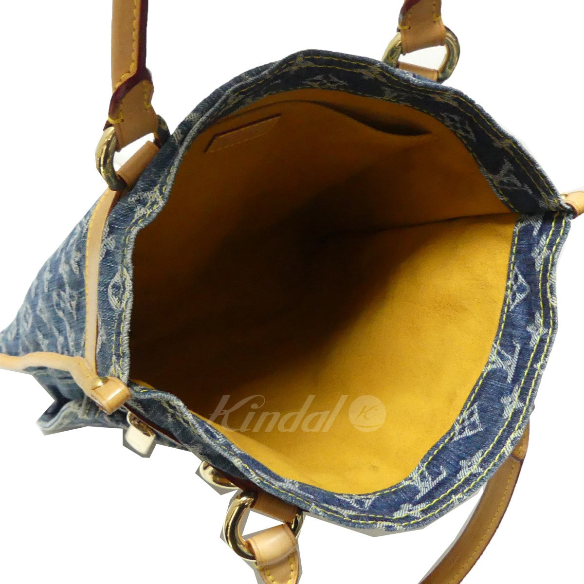 Louis Vuitton Monogram Denim Flat Shopper Handbag