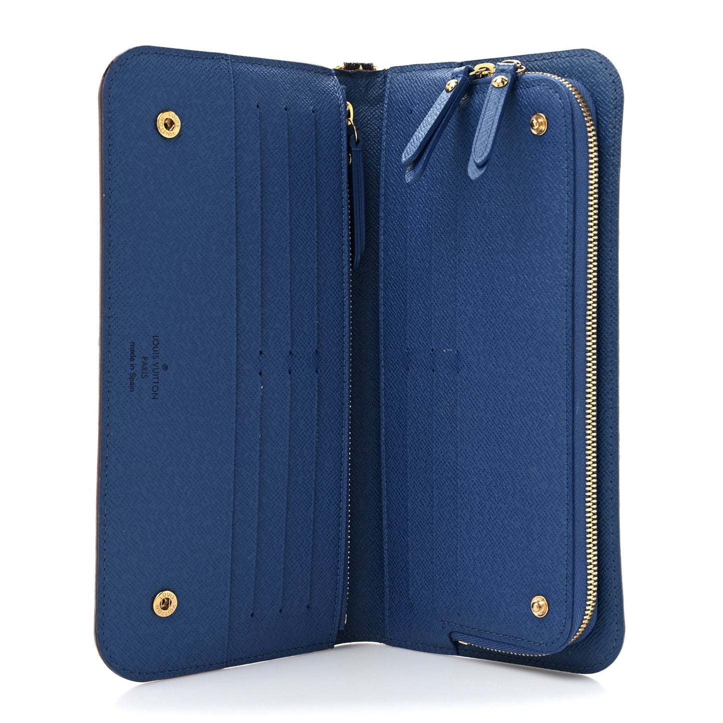 Louis Vuitton Monogram Multicolor Insolite Wallet Black Bleuet