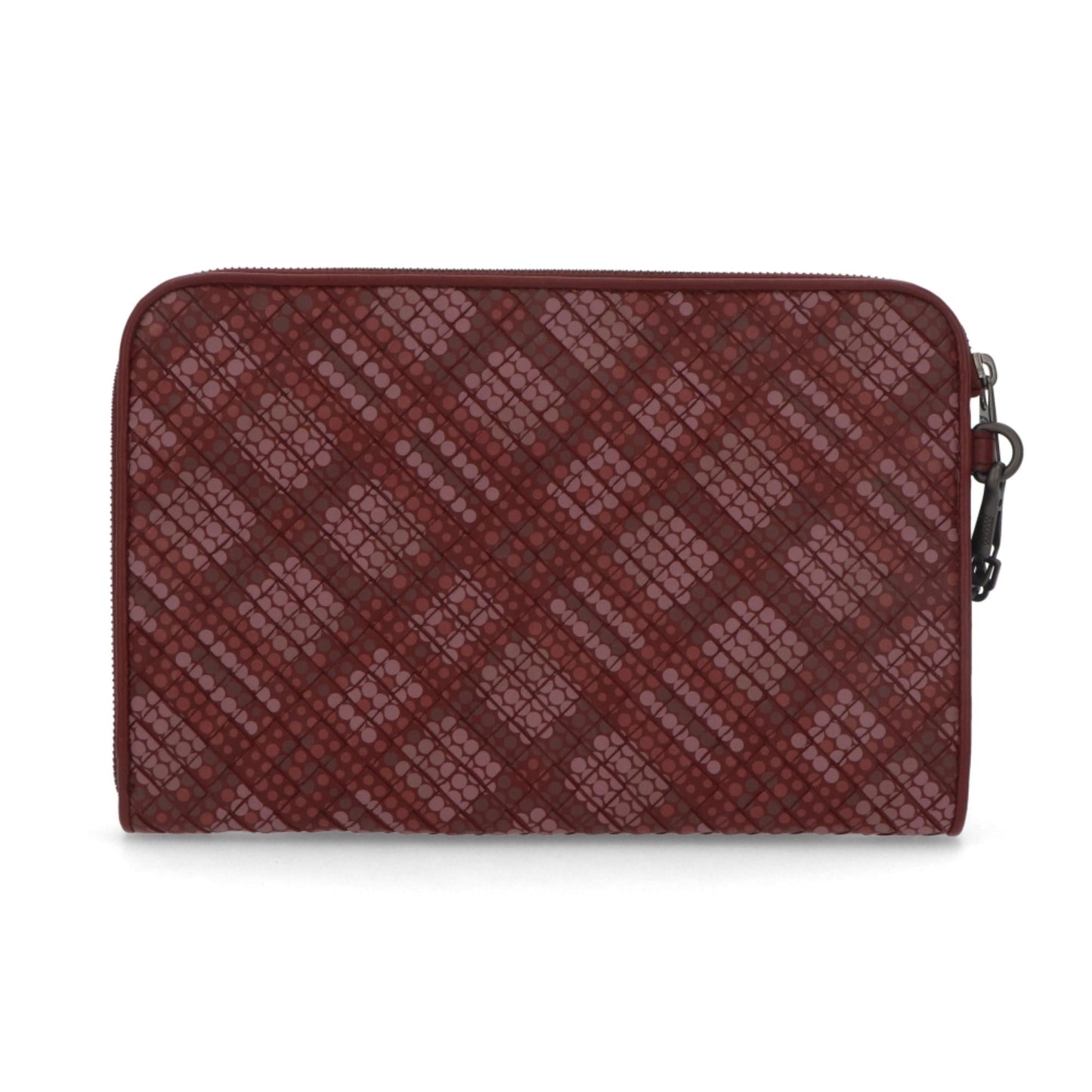 B V  - Intrecciato Polka Dot Document Case Wristlet