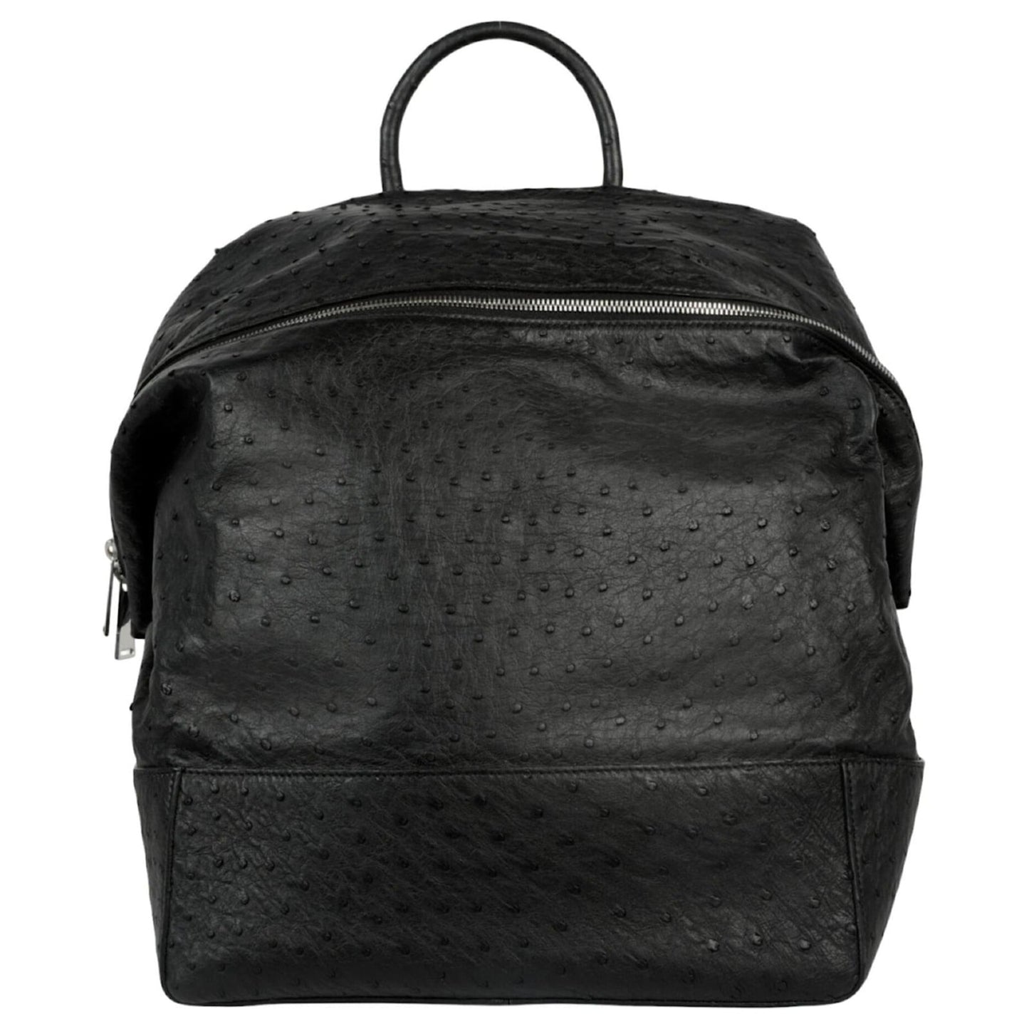 B V  - Ostrich Leather Outlet Backpack