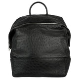 B V  - Ostrich Leather Outlet Backpack