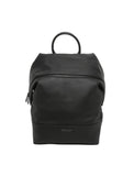 B V  - Leather Black Backpack