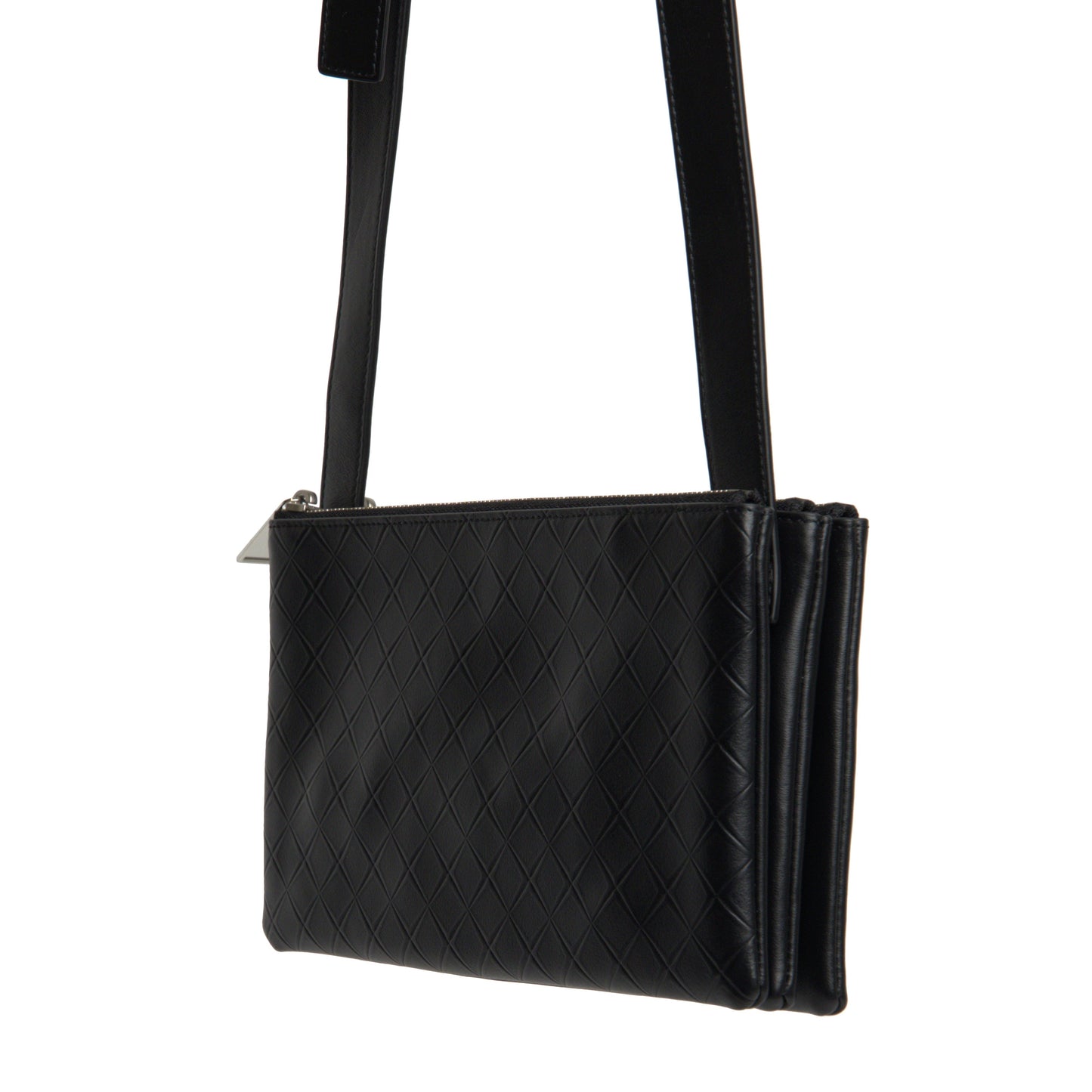 B V  - Antarsio Leather Crossbody Bag