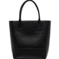 B V  - Intrecciato Embossed Leather Tote Bag