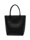 B V  - Intrecciato Embossed Leather Tote Bag