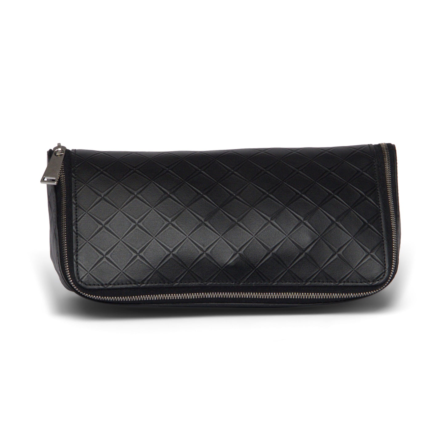 B V  - Leather Black Clutch